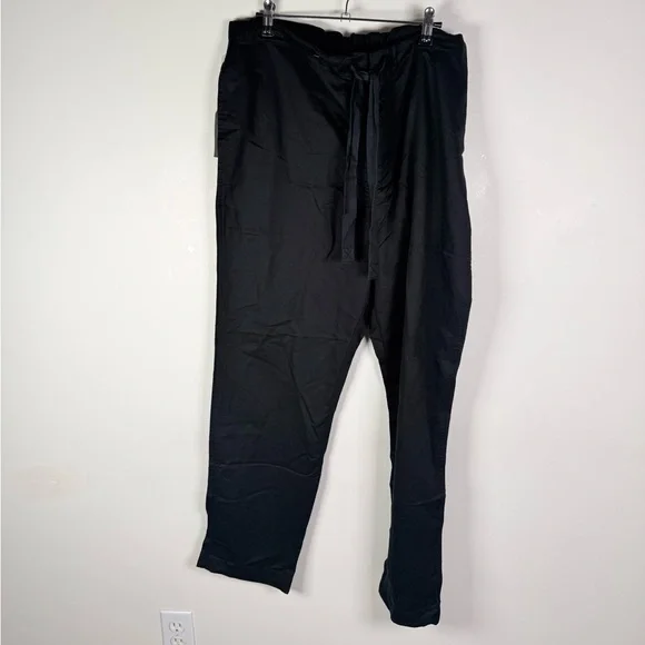 Wilfred Free Emmack Pant Black Drawstring Tapered Trouser - Picture 2 of 9